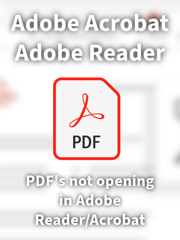 Set Adobe as Default App for PDFs