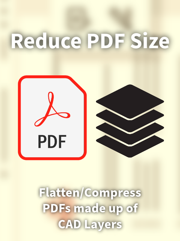 Flatten or Compress PDFs