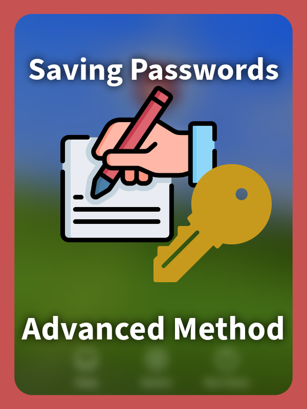 Save Passwords